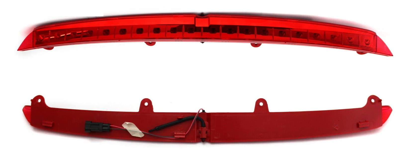 Fanale Fanalino Terzo Stop Posteriore Compatibile Per Lancia Delta III da 2008 Gruppo Ottico Luce Freno Led Portellone Cofano
