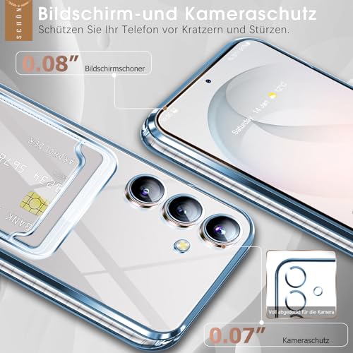 Coque Samsung S26 Plus bleu flash, l'accessoire idéal de vos sorties
