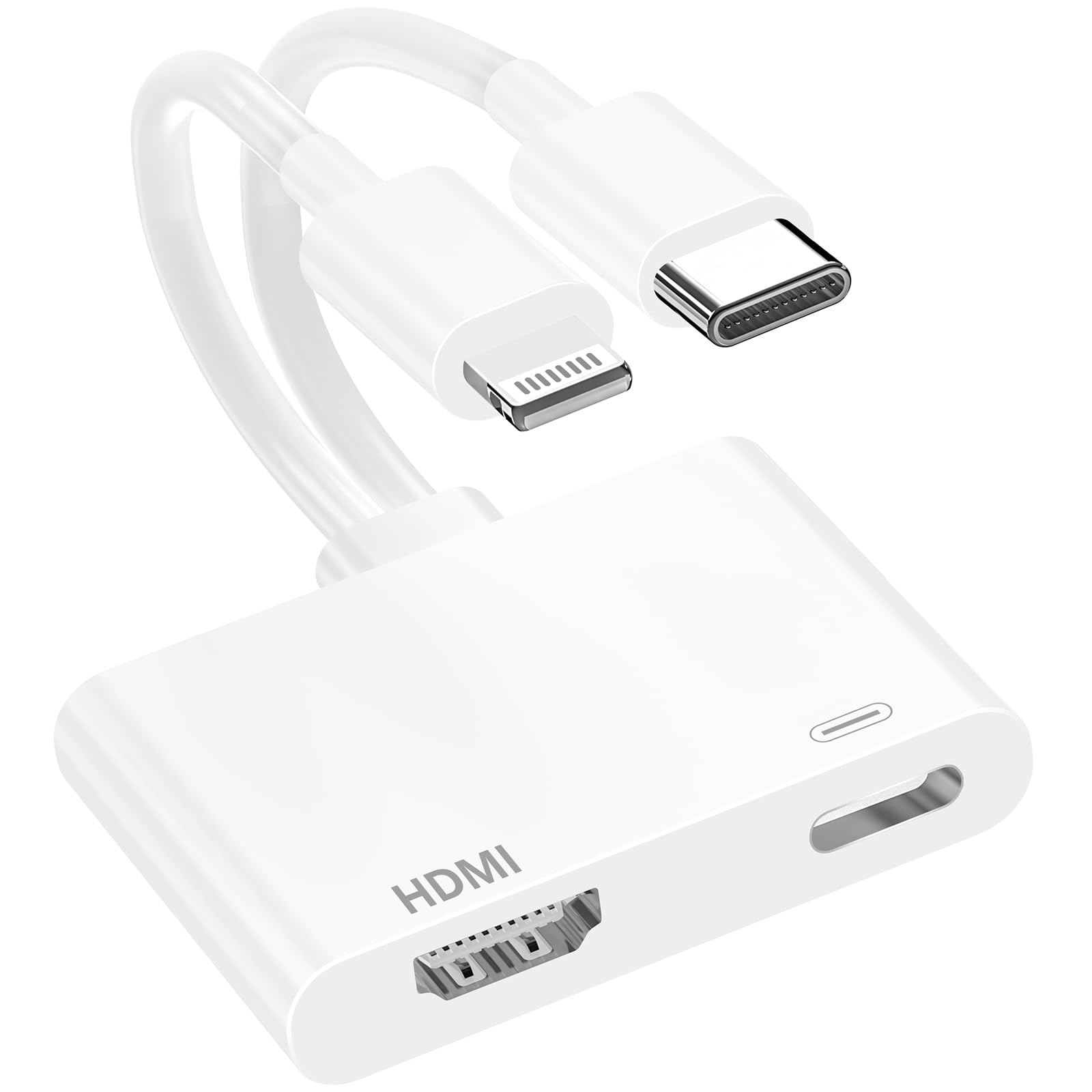 Photo 1 of BAOYUANDA Lightning & USB-C to HDMI Adapter