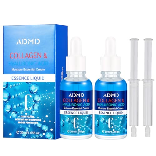2 Pcs Exosomas Facial Dermapen Ampollas Dermapen Acido Hialuronico Calma La Piel E Hidrata Profundamente Unifica Eficazmente El Tono De La Piel con 2 Pcs Botella Con Varilla De Empuje