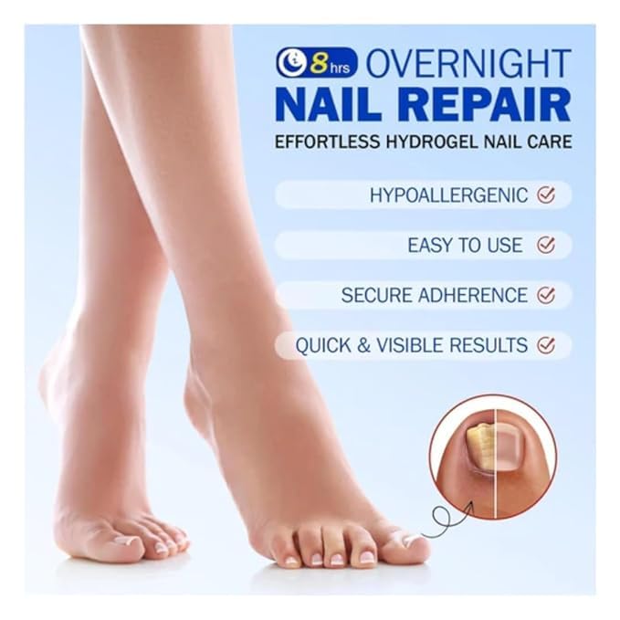 Advanced Fungal Nail Patch Treatment – Powerful Antifungal Solution | Targets Nail Fungus at the Root | Easy-to-Use Patch for Toenail & Fingernail | 10 Patches - Image 2 thumbnail