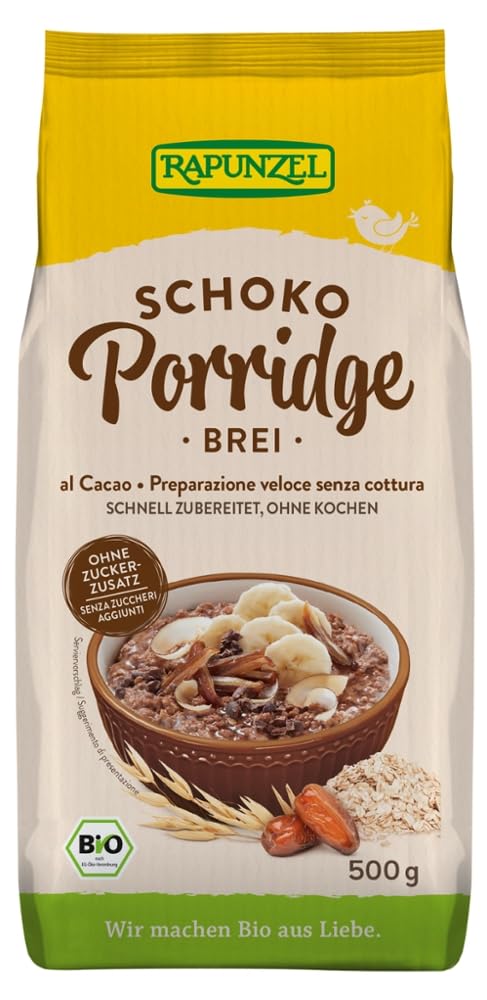 Rapunzel Bio Frühstücksbrei Kakao-Banane (3 x 500 gr)