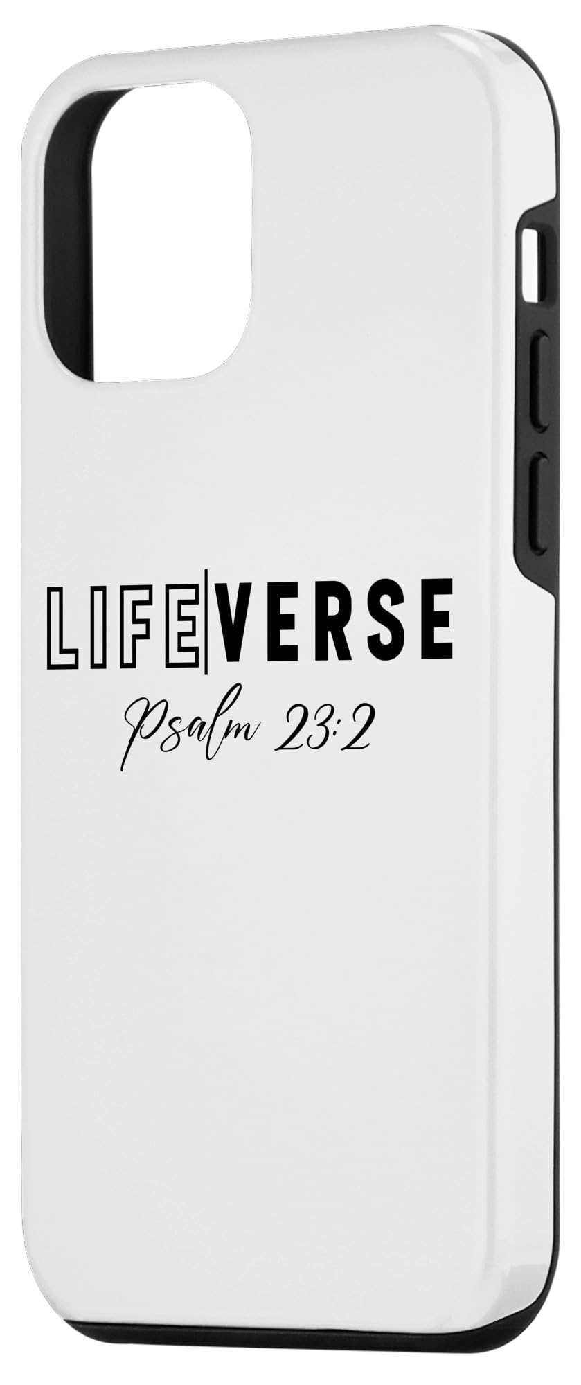 iPhone 12 mini Life Verse Psalm 23:2 Christian Bible Study Love Jesus Case - Image 2