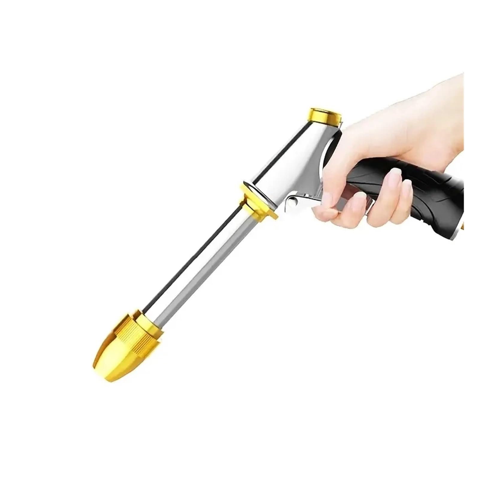 Pistola De Agua Alta Presión For Lavado Coches, Boquilla Manguera Jardín 3/4, Rociador Con For Riego, Herramienta Limpieza Del Hogar, 1 Ud PrevencióN De Fugas De Alta PresióN