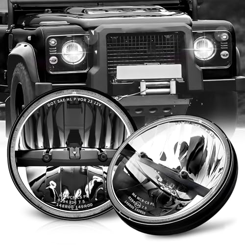 CO LIGHT 7 Inch LED Headlight Round E-Mark Approved HiLo Beam Compatible with JK TJ LJ CJ H6024 Headlamps 2PCS product thumbnail 8