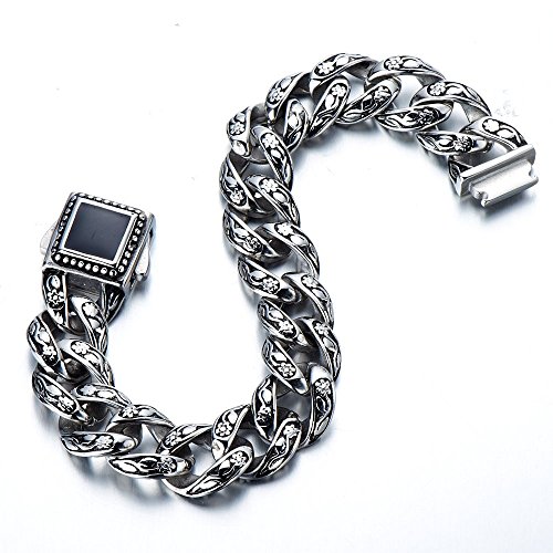 Platinum Heavy Bracelet for Men JL PTB 1183