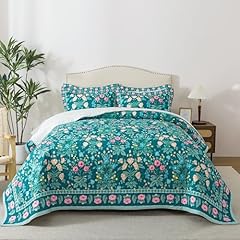 Three-color Flowers-navy