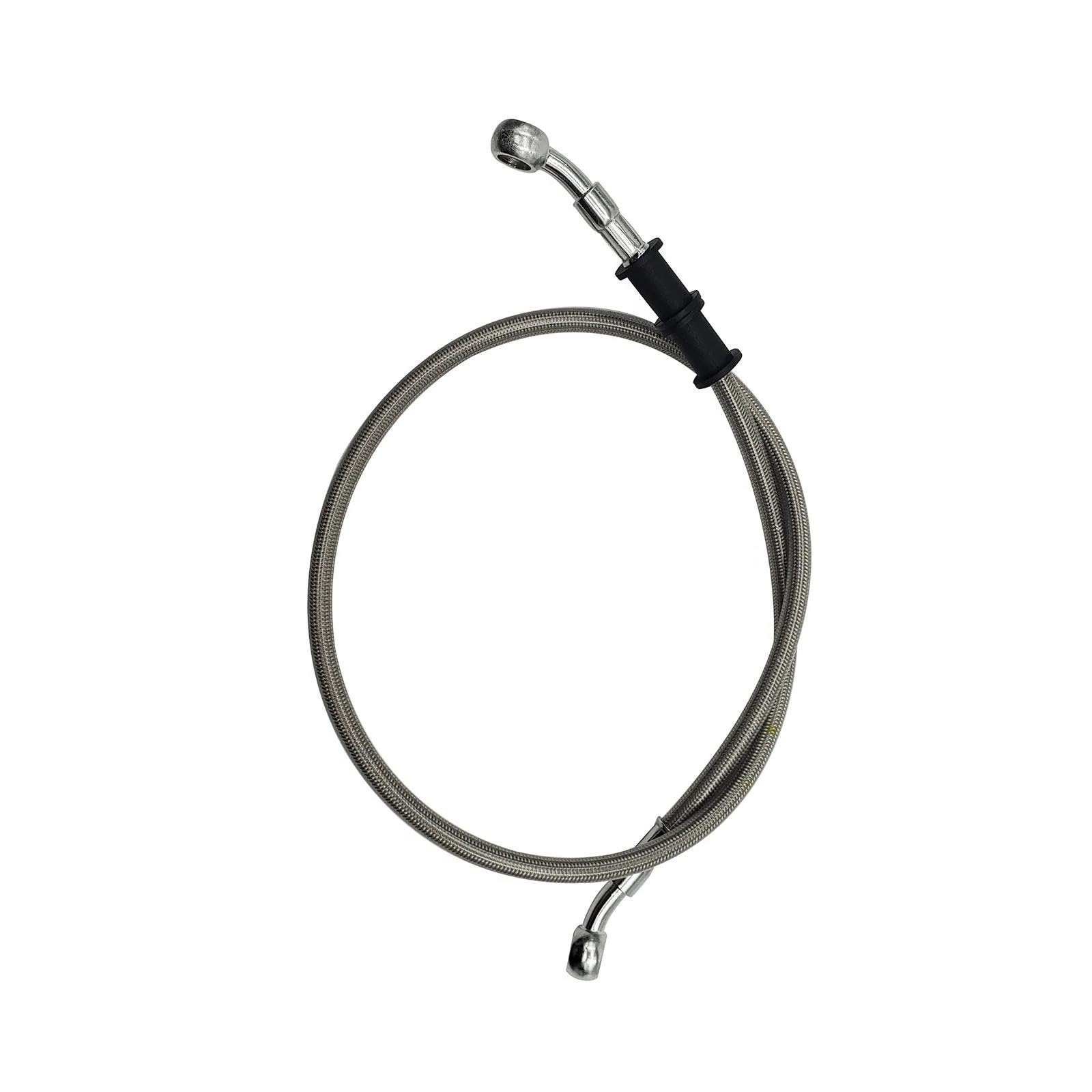 Motorbike Part Length 80cm Motorcycle Braided Line Steel Brake Hose Cable Pipe 10mm 28 Degree Motorbike Accessories