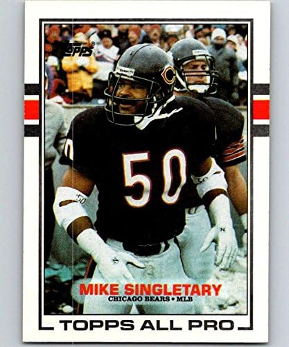 1989 Topps #58 Mike Singletary Bears NFL Football Card NM-MT Thumbnail