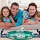 Interaktives TischfußBallspiel, Desktop Spielzeug Tisch FußBall Kit, Mini Tischkicker Mit 6 FußBäLle, Innen 2-Spieler-Party-Tischkicker-Spielzeug-Geschenk für Kinder Erwachsene