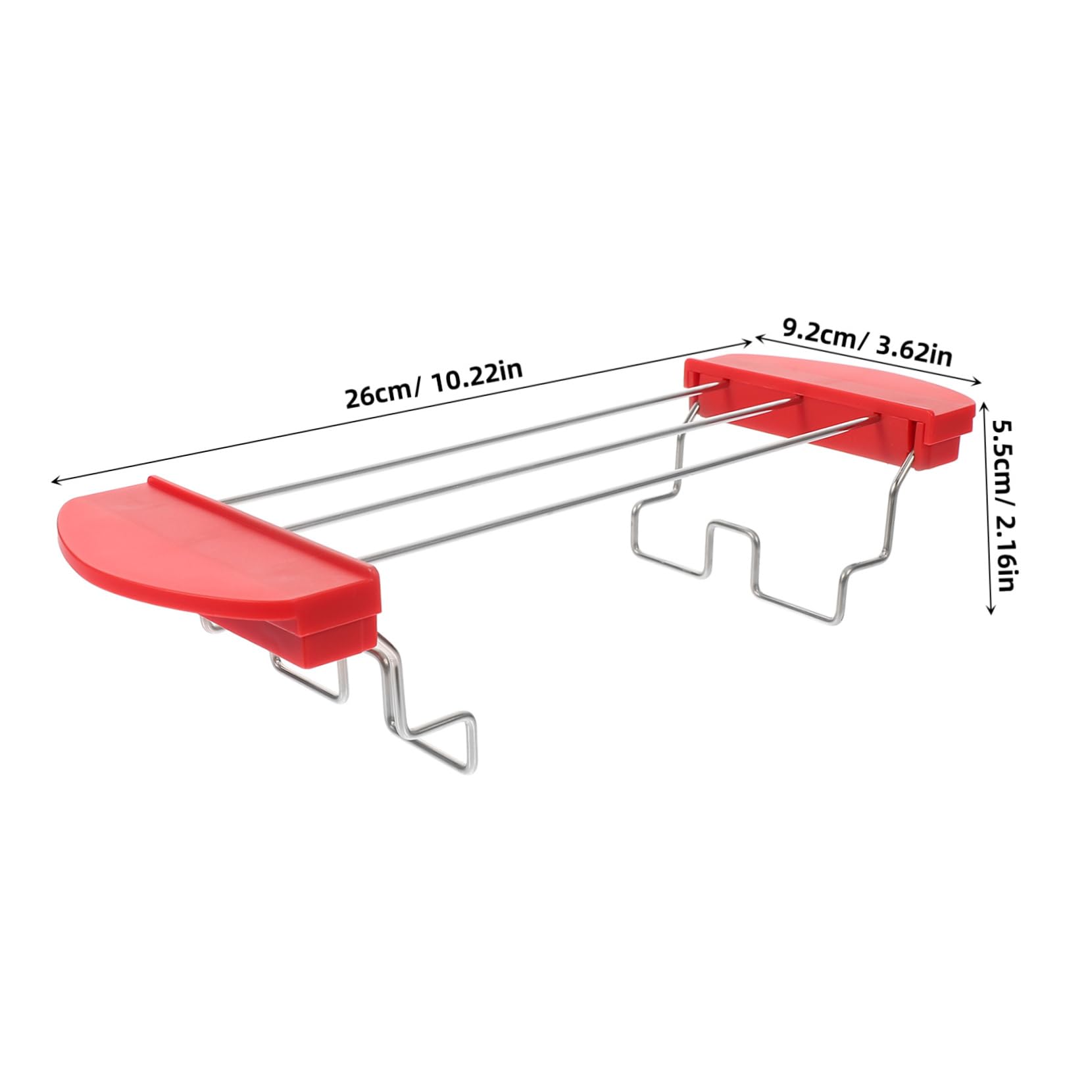 BEBEMOKO Toaster Warming Rack Lightweight Iron Toast Rack for Efficient Space Saving Easy Cleaning for Toaster Oven Kitchen Use for Toast Sandwiches