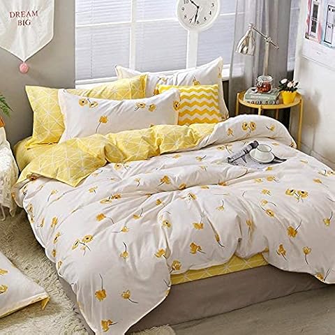 Housse de Couette Loussiesd Fleurs Cover
