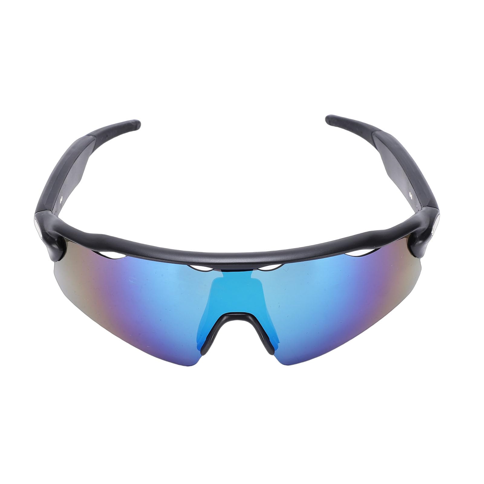 Topiky Lunettes de Soleil Intelligentes de Sport, Lunettes de Cyclisme Bluetooth avec Verres Polarisés, Haut-parleurs de Musique à Oreille Ouverte, de Sport Coupe-Vent,