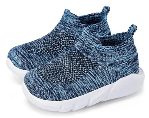 FUNCOS Toddler First Walkers Shoes - Breathable Knit Slip-On Sneakers for Boys & Girls, Ultra Lightweight & Flexible Sole, Non-Slip Infant Walking Shoes3