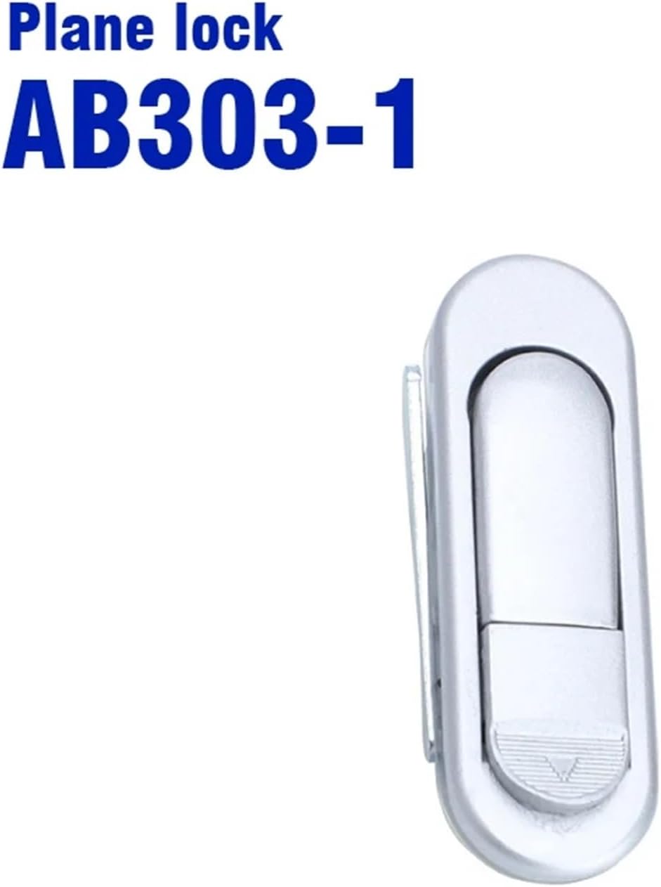 Mechanical Door Lock AB303-1 Distribution Box Cabinet Flat Lock 1Pcs