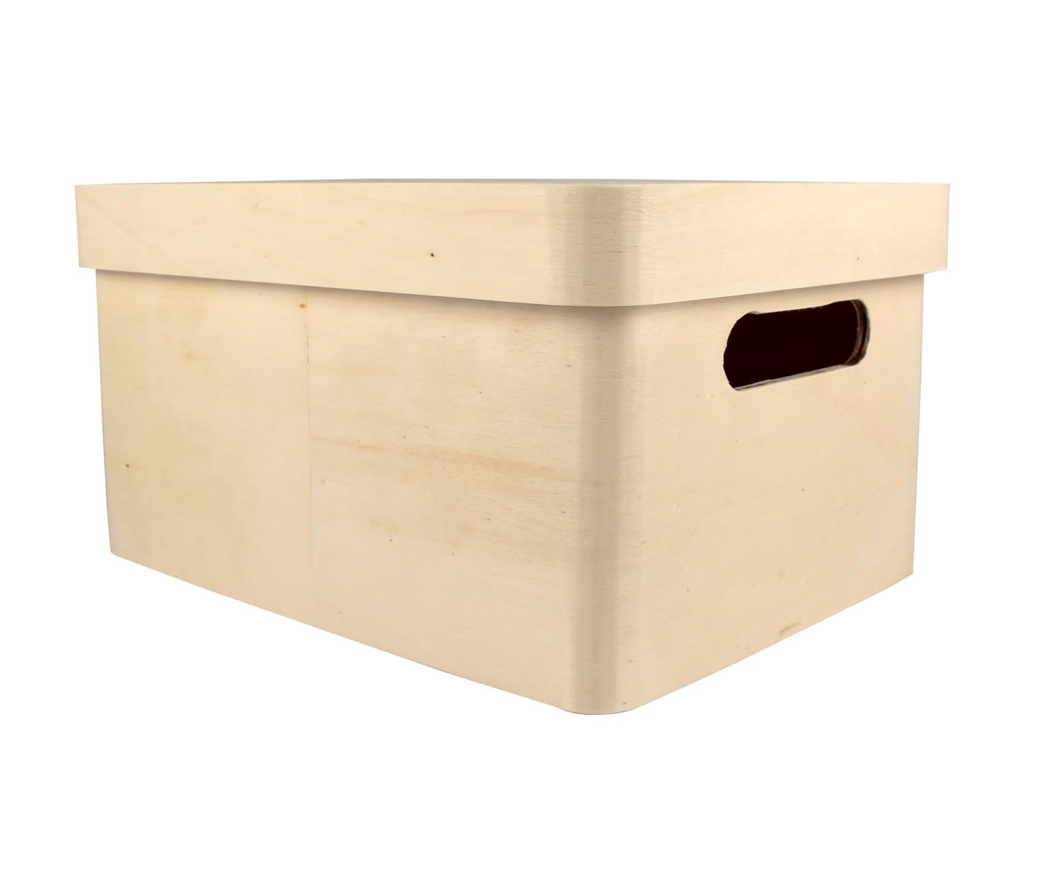 Coffre en bois MegaCrea DIY 30x22x16 cm pour rangement et loisirs créatifs