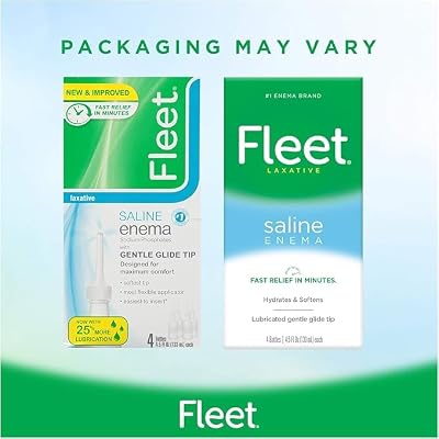 Fleet Saline Enema, 4.5 Ounce (Pack of 2)
