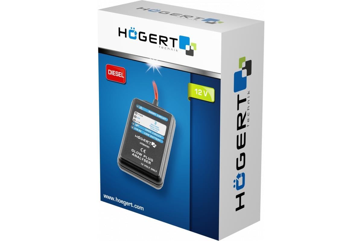 Hogert Technik HT8G430 Tester żwiece żarowe olej napędowy