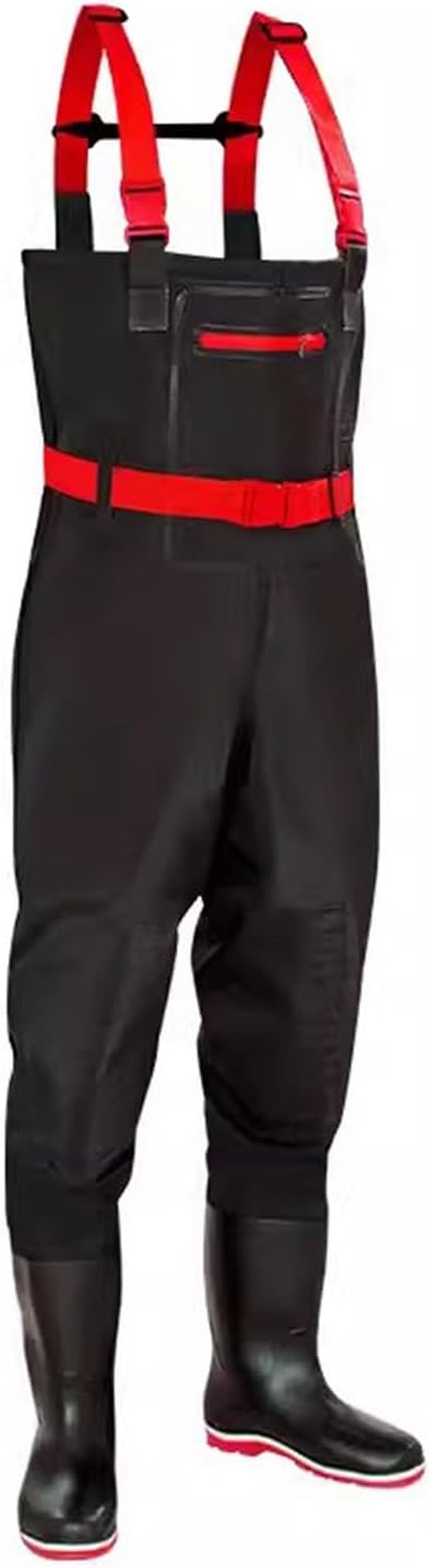 Waders Lightweight PVC Waterproof Fishing Waders for Men and Women, Chest Wading Boots for Outdoor Work Hunting