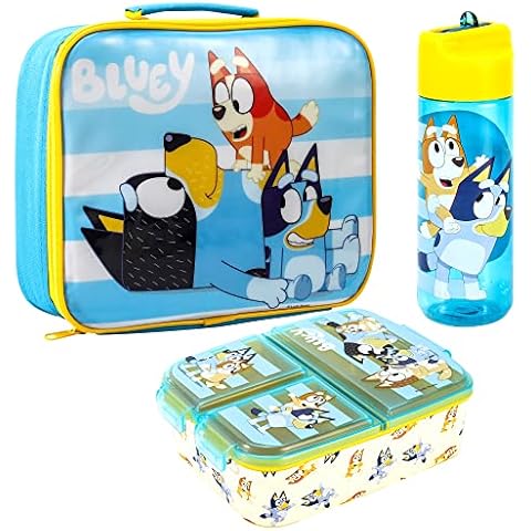 Zawadi Global Bluey Kids Lunch Box Set Cover