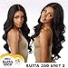 Sensationnel Butta 360 Lace Wigs - Unit 3 Wider Parting 360 Degree Lace Glueless Synthetic Preplucked Hairline (BABYLIGHTSCARAMEL)