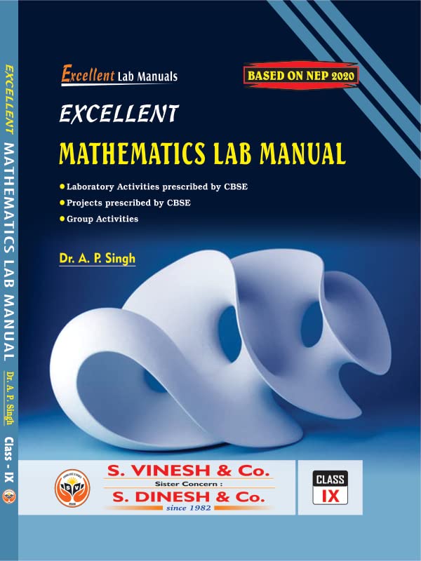 Excellent Mathematics Lab Manual Class IX / 9