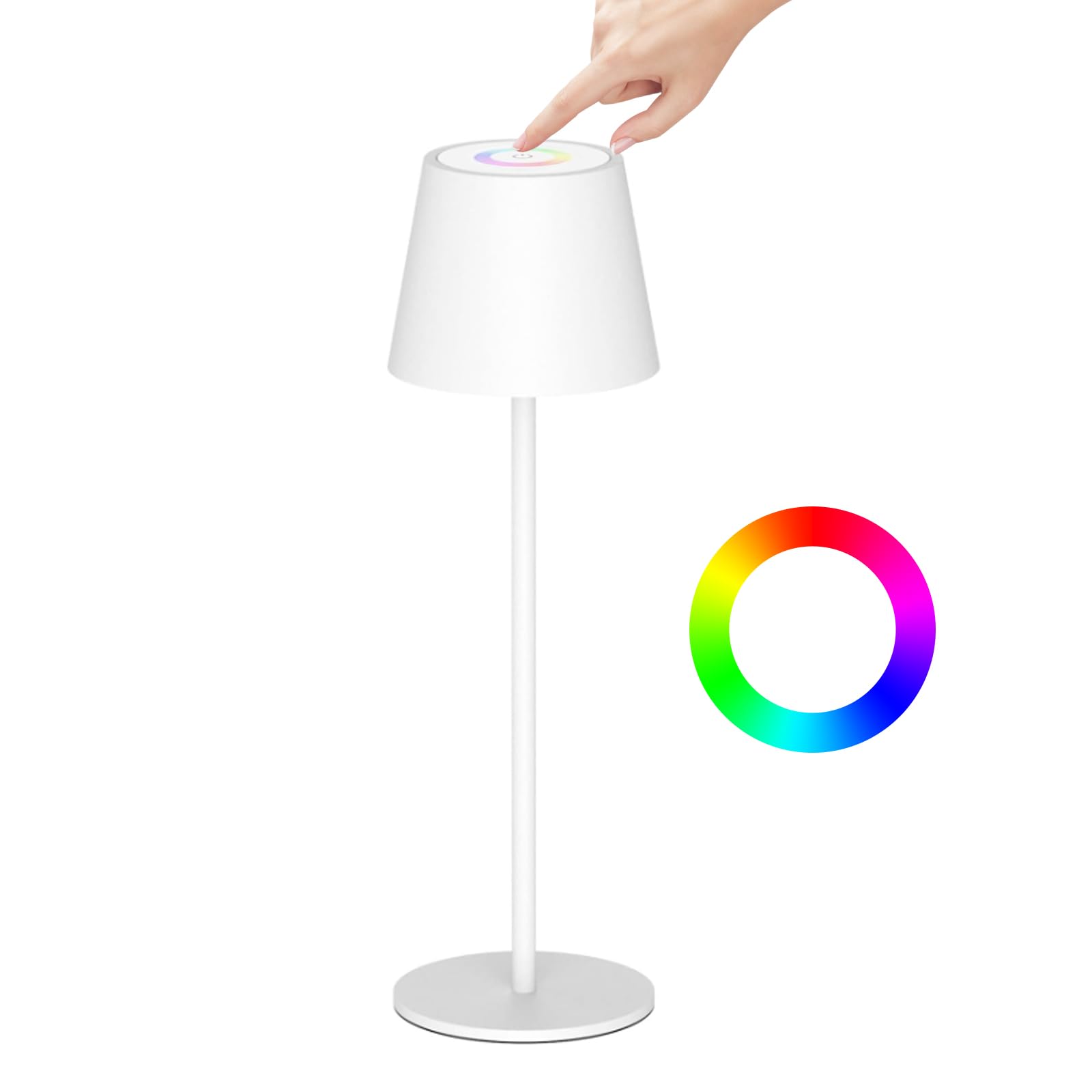 Lampe De Table Sans Fil Solaire Dimmable 250LM Lampe Exterieur