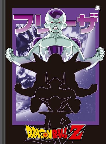 Caderno Brochura Animativa 1/4, Capa Dura, Dragon Ball, 80 Folhas, Pacote com 5 Unidades