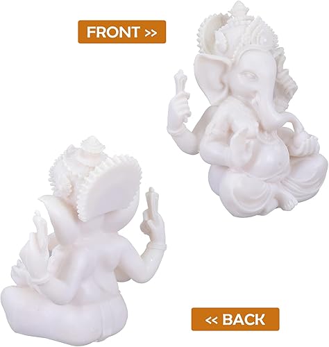 Miniatura 2 de FOMIYES Adornos de casa Adornos de elefante de Buda Decoración Señor de la Escultura de Buda Escultura Estatuilla Religioso Elefante Buda Estatua de