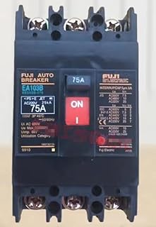 Fits Fuji EA103B 3P 75A Circuit Breaker