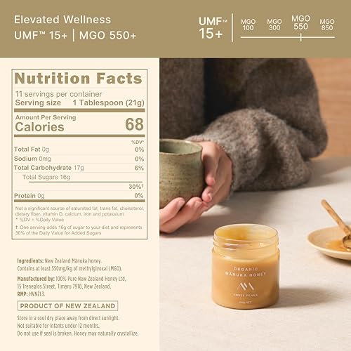 Miel Manuka Orgánica UMF 15+ (8.8 oz) miniatura 2
