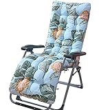 nanana poltrona sedia a dondolo cuscini, chaise longue cuscino tatami tappetini in finestra tappetino cuscino per sedia, patio mobili da giardino spessa,170x53x8cm,c