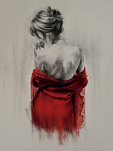 Toile imprimée de prestige T. Good Red XXXVIII format 60 x 80 cm