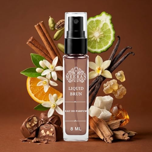 Image of Liquid Brun Style Fragrance (8ML) | Long Lasting Eau De Parfum | Pocket Perfume | Warm Spicy Vanilla Woody Scent | Perfume for man