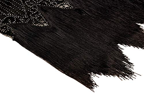 Image of Women 1920s Gatsby Vintage Sequin Flapper Fringe Party Plus Dress with 20s Accessories Set