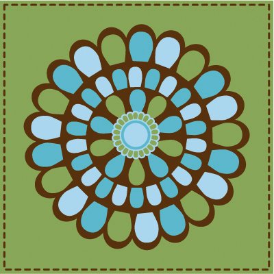 Album photo motif fleurs KI Memories Oasis 10x10 cm pour souvenirs de vacances