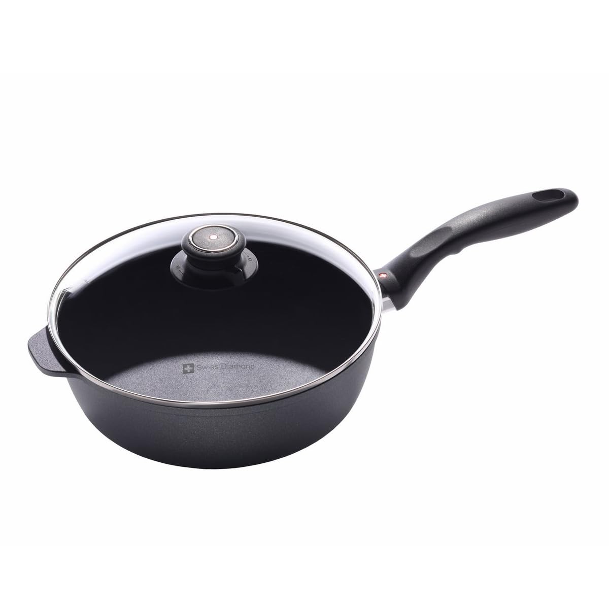 Amazon.com: Swiss Diamond Nonstick Saute Pan with Lid, Diamond
