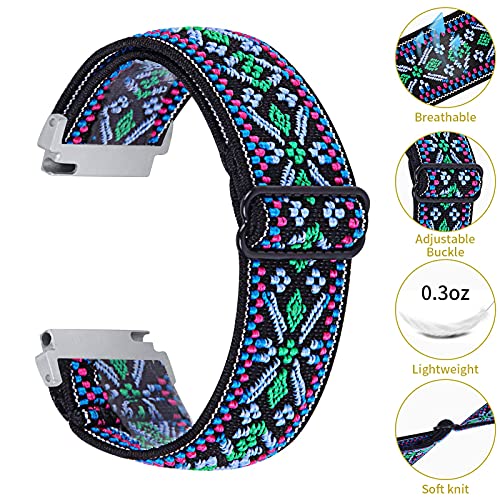 Correa elástica compatible con Smart Watch uaue T60 nylon ajustable miniatura 2