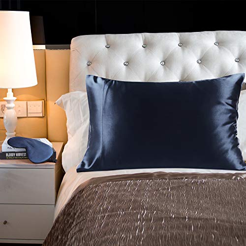 PiccoCasa Set di 2 federe in seta, 1 federa in