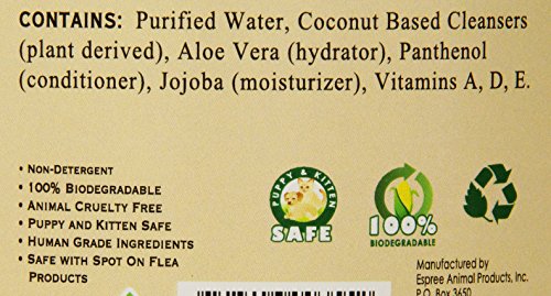 Espree Doggone Clean Shampoo For Dogs | Made With 100% Organic Aloe Vera | 1 Gallon #TOP6