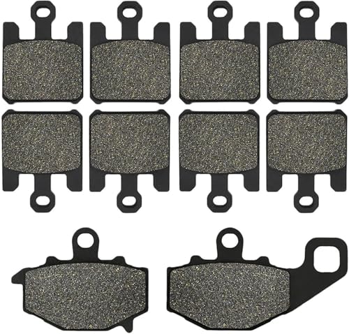 Plaquettes de frein arrière et avant anti-sifflement pour Kawasaki ZX6R
