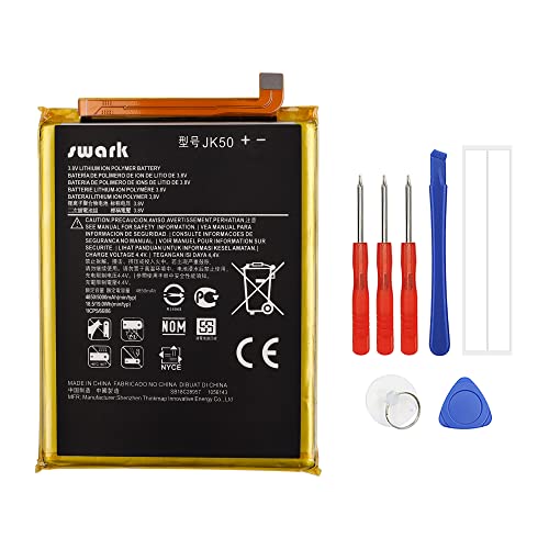 SWARK New JK50 Rechargeable Battery Compatible with Moto G 2022/Moto E40 & Moto G51 & Moto G31 & Moto G Power 2022/ G Play 2021 with Tools