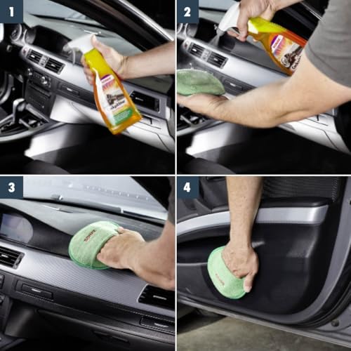 SONAX CockpitStar (750 ml) Cockpitreiniger reinigt und pflegt alle Kunststoffteile im Auto, antistatisch und staubabweisend/Art-Nr. 02494000