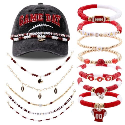 Set de accesorios para gorro de fútbol de día de juego miniatura 1