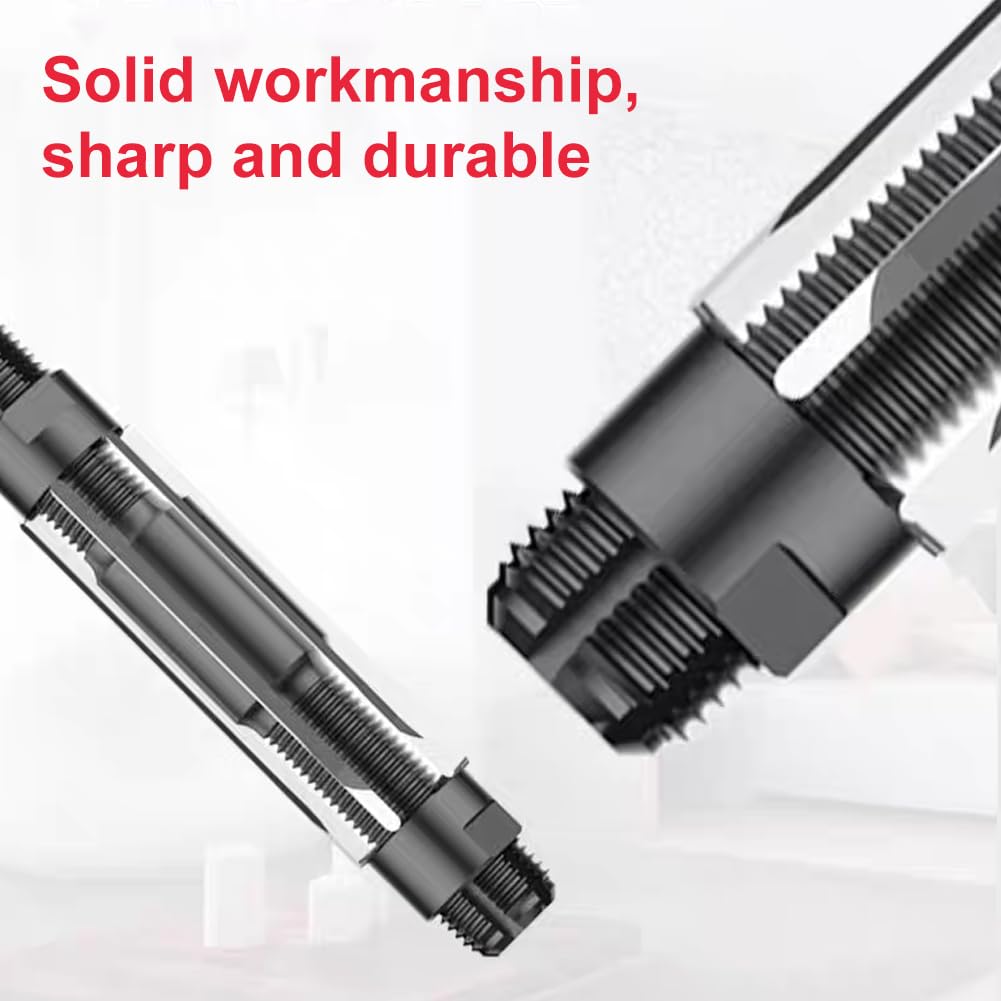 Alesatore Manuale Regolabile 26-29,5 mm - 9SiCr Rivestito in Olio - Codolo Cilindrico - Strumento di Precisione per Fori in Metallo