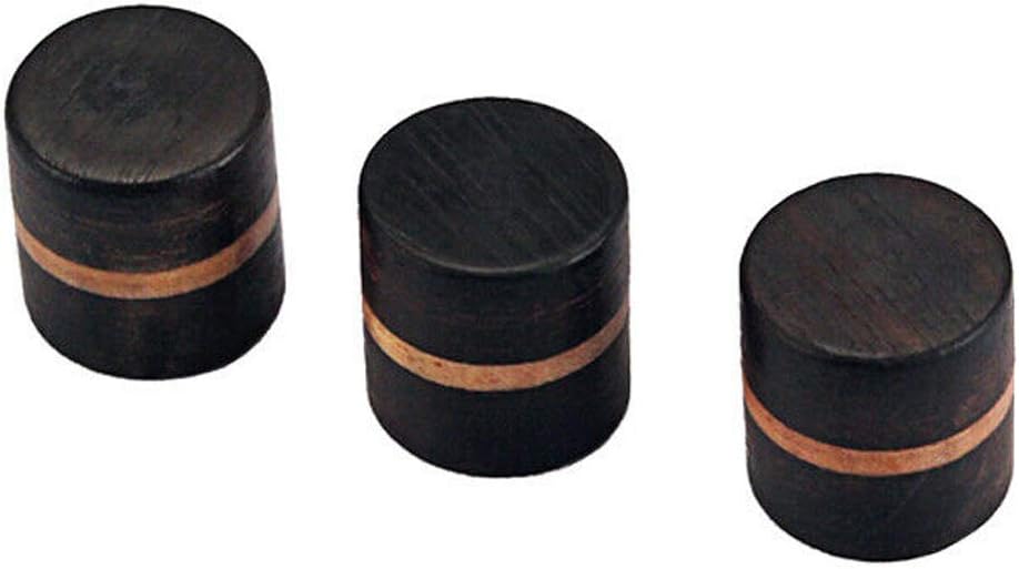 3pcs Rosewood Electric Bass Guitar Control Knob or Beach Finish Effect