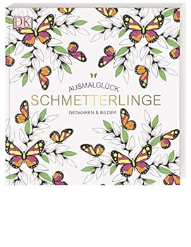 Paperback Ausmalglück Schmetterlinge [German] Book