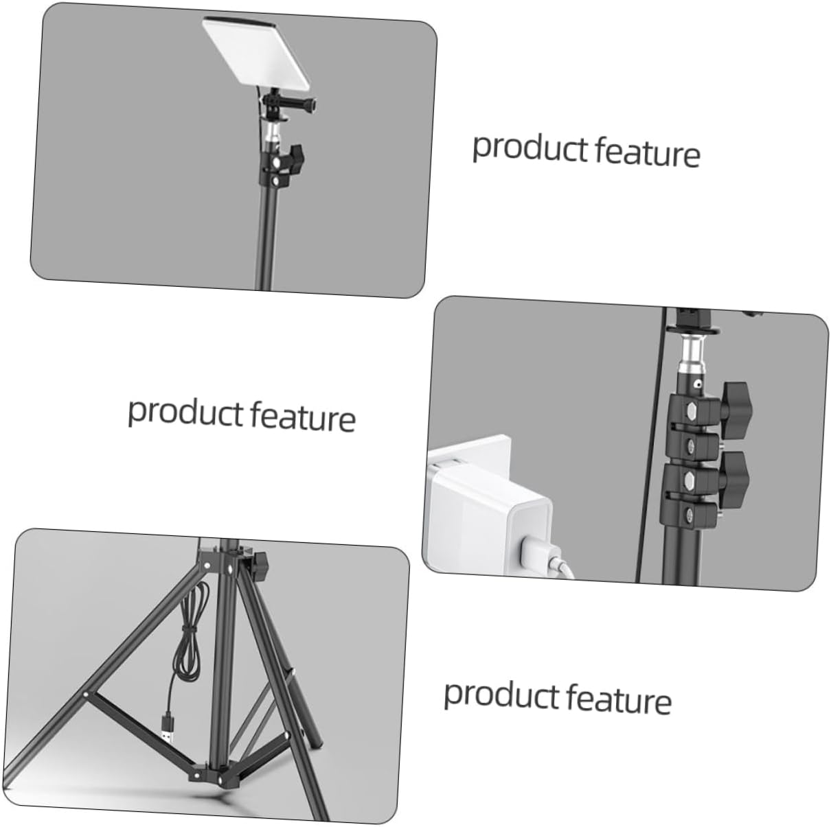 Portable Tripod LED Camping Lantern Light Multi Functional Outdoor Work Lamp for Night Fishing Bbqs and Emergencies High Brightness Energy Efficient