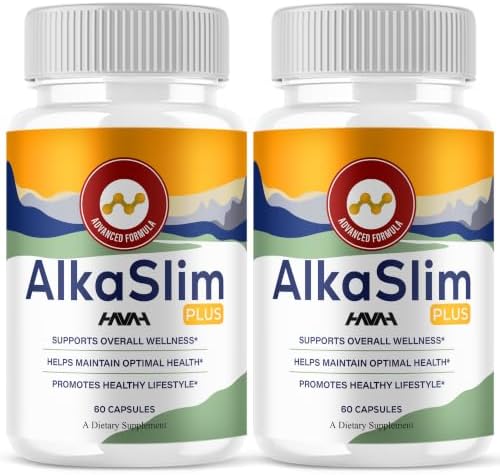 AlkaSlim Plus Advanced Formula, Alka Slim (2 Pack - 120 Capsules)