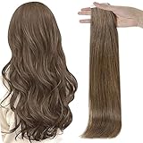 Tape Hair Extension 20 Inch Color 8 Ash Brown Skin Weft Tape in Hair Extensions 50 Gram 20 Pieces Real Tape in Hair Extensions Human Hair